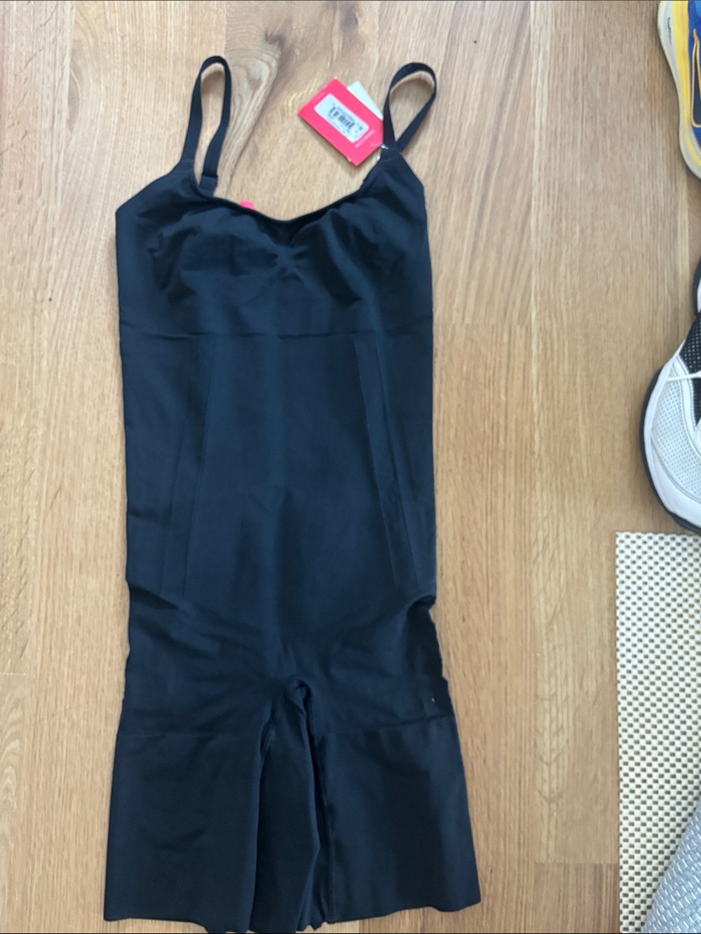 SPANX Black Kids One-Piece Shaping Bodysuit